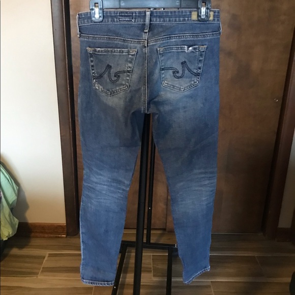 Ag Adriano Goldschmied Distressed Denim - Picture 3 of 3